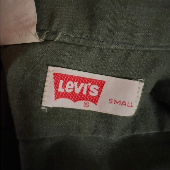 LEVI’s 70’s Vintage Silver Tab Buttons Shirt S - Picture 9 of 9